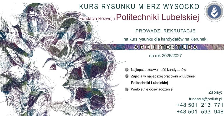 Kurs rysunku odręcznego dla kandydatów na kierunek Architektura