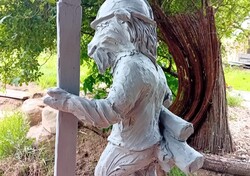 Model z gliny - pierwsza wersja