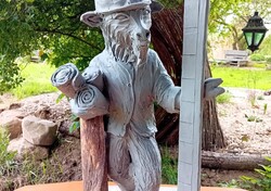 Model z gliny - pierwsza wersja