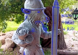 Model z gliny - pierwsza wersja - poprawki